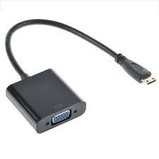 Ugreen Mini HDMI to VGA+HDMI Converter 30CM Black M136 (40743) GK